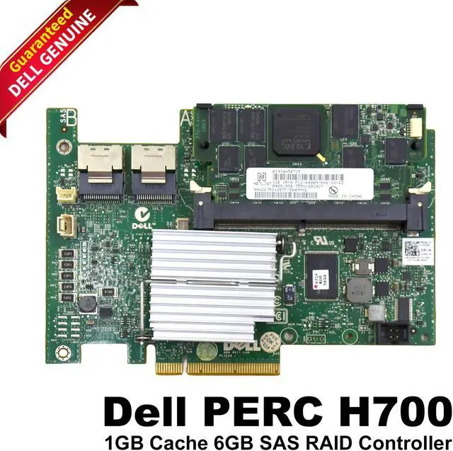 Main image of Dell PERC H700 1GB Cache 6Gbps SAS RAID SATA Integrated Controller Card 39H7H