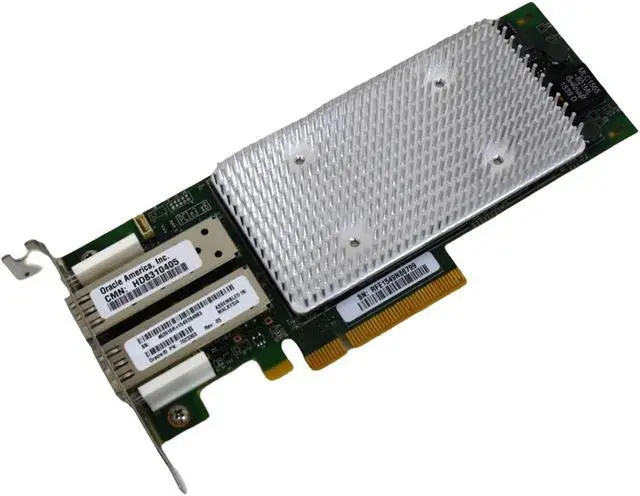Alt view image 4 of 7 - QLogic Dual-Port 16Gb Fibre Channel 10Gb FCoE Host Bus Adapter QLE8362-ORL