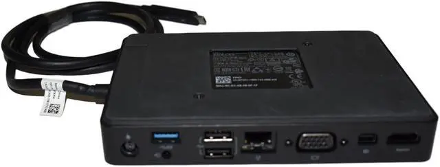 Alt view image 5 of 7 - Dell Thunderbolt Docking Station USB-C K17A001 130W Dock K17A 5FDDV WD15
