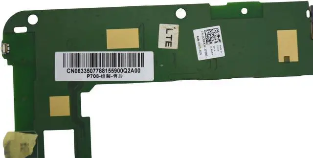 Alt view image 4 of 7 - Dell Venue 7 3740 Intel 16 GB Flash 1GB RAM 1.6 GHz Tablet Motherboard CJ2WK