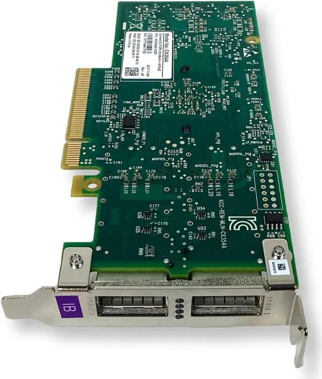 Alt view image 6 of 7 - Mellanox CX354A ConnectX-3 QDR QSFP+InfiniBand 40Gb Network Adapter 050-0050-02