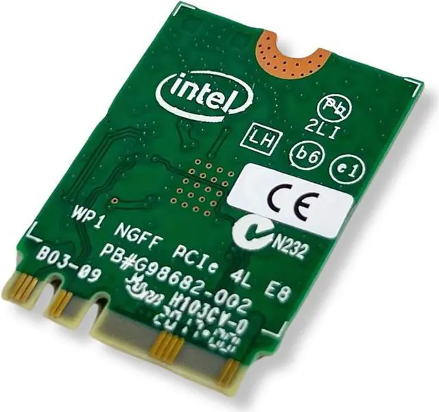 Alt view image 5 of 5 - Intel Dual Band Wireless-AC 3160 3160NGW Bluetooth WLAN WiFi Card N2VFR