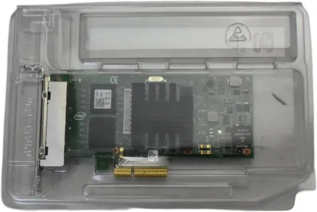 Alt view image 7 of 7 - Dell Intel i350-T4 Quad Ports 1GB PCI Express Low Profile Network Card 0T34F4