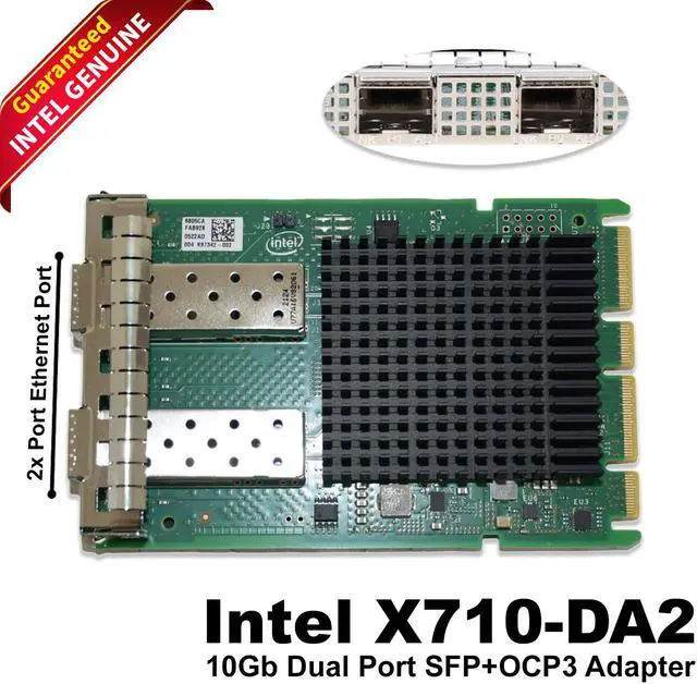 Main image of HPE Broadcom 10Gb 2-port Ethernet BASE-T OCP3 Adapter Gen10 Plus V2 P10097-B21