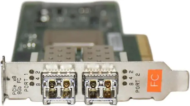 Alt view image 4 of 7 - QLogic QLE2562 Dual Port 8Gbps Fiber Channel PCI Express Host Bus Adapter