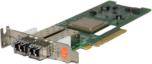 Alt view image 5 of 7 - QLogic QLE2562 Dual Port 8Gbps Fiber Channel PCI Express Host Bus Adapter