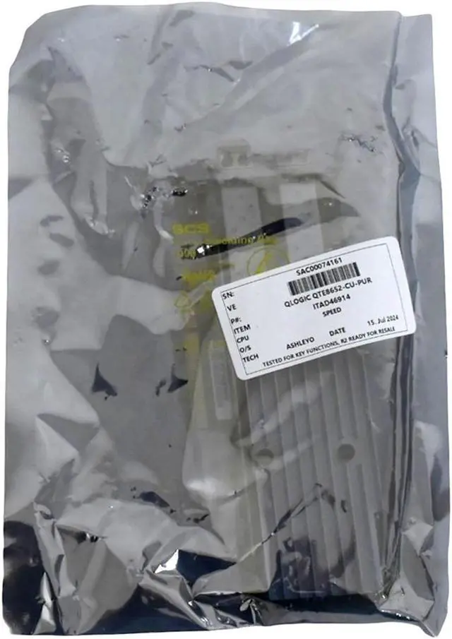 Alt view image 7 of 7 - QLogic QTE8652-CU-PUR 10/25GbE SFP+ Dual Port PCIe Network Card High Speed