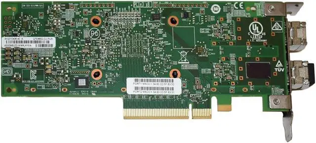 Alt view image 2 of 7 - QLogic QTE8652-CU-PUR 10/25GbE SFP+ Dual Port PCIe Network Card High Speed