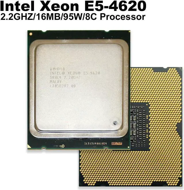 Alt view image 2 of 4 - Intel Xeon E5-4620 2.2GHz 8 Core 16MB 7.2GT/s 95W Processor SR0L4