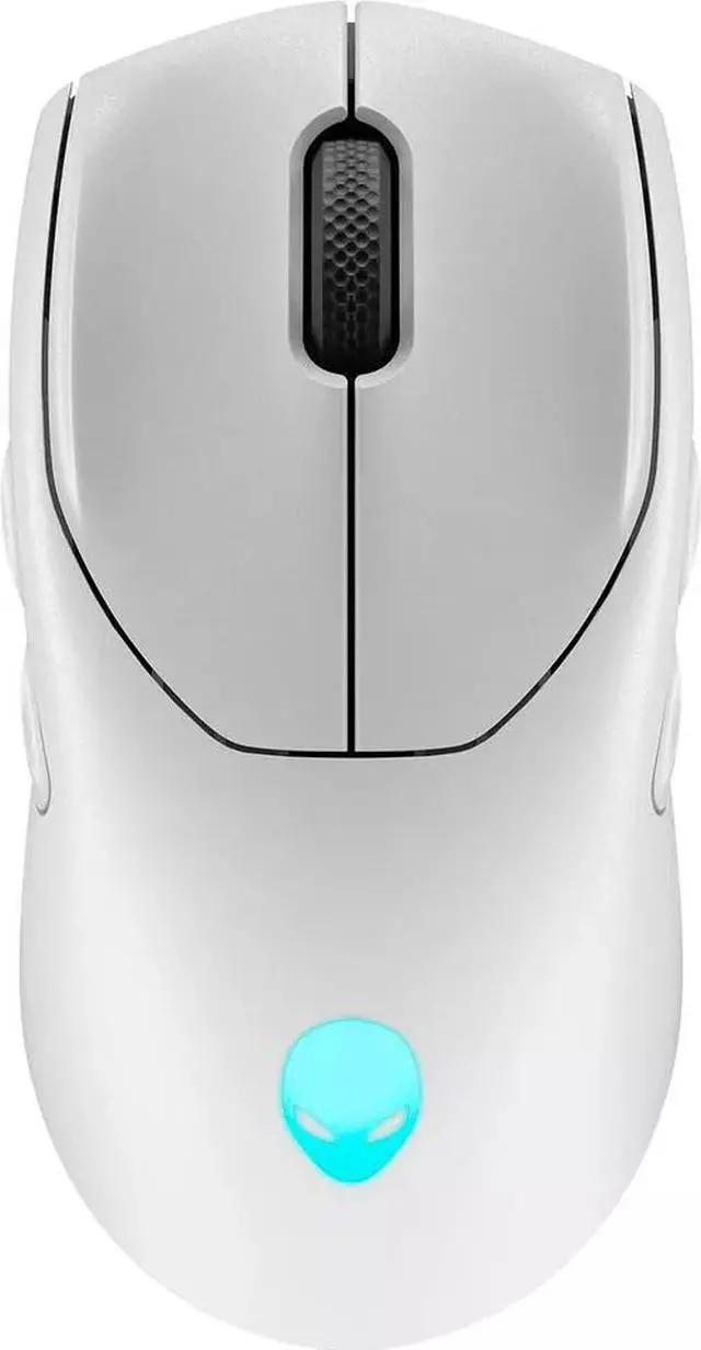 Alt view image 2 of 3 - Dell AW720M Alienware 8 Button 720M RGB Tri-Mode Ambidextrous Wireless Gaming Mouse for Windows - DDPJK - Optical - 26000 DPI - Bluetooth - Wi-Fi - USB - Braided Cable - Lunar Light