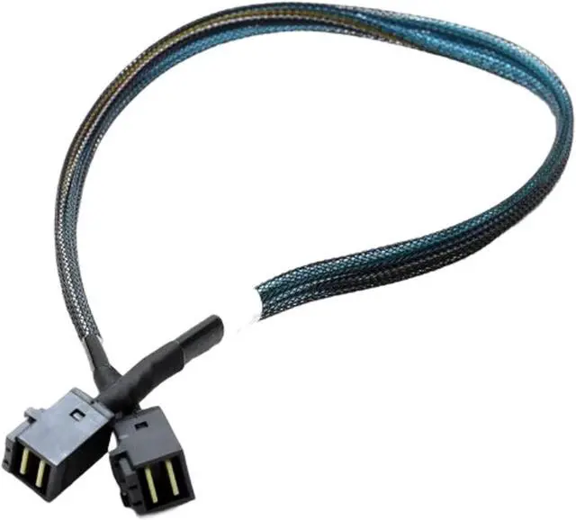 Alt view image 4 of 5 - Dell PowerEdge R240 R340 Backplane PCI-E PERC Mini SAS HD Cable SFF-8643 882WV