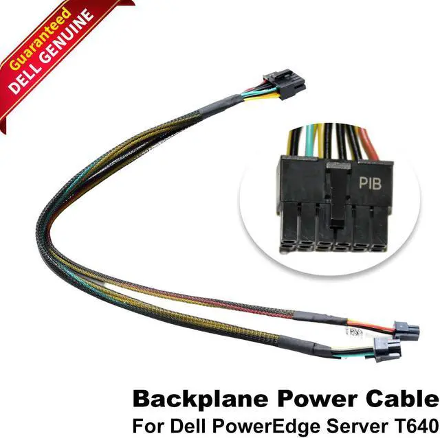 Main image of Dell PowerEdge T620 T630 Server 12-Pin Backplane Power Cable MTYVK