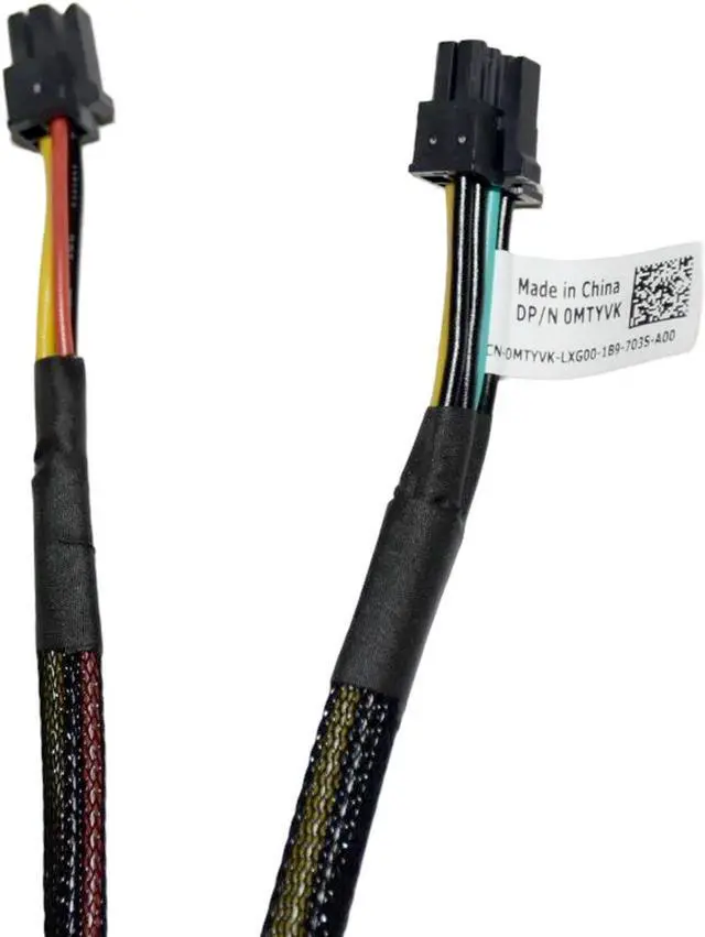 Alt view image 7 of 7 - Dell PowerEdge T620 T630 Server 12-Pin Backplane Power Cable MTYVK