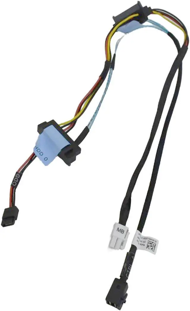Alt view image 7 of 7 - Dell PowerEdge R240 Server SAS line 1 to 2 Non Hot Swap RAID Card Cable R04MH