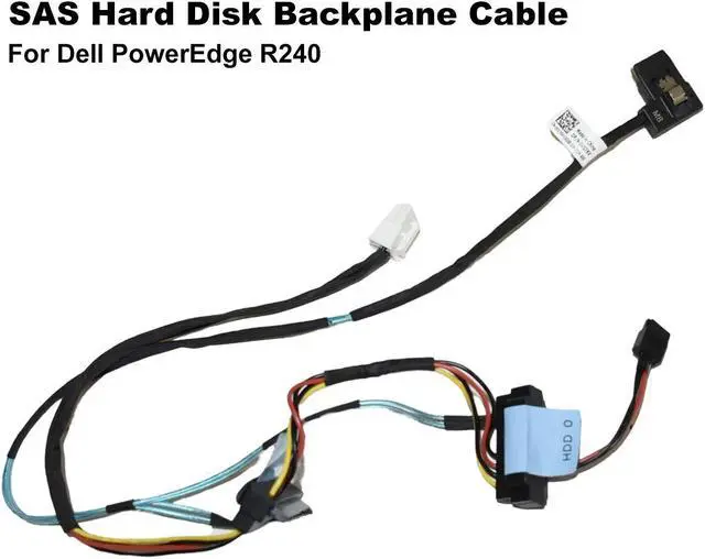 Alt view image 2 of 4 - Dell PowerEdge R240 SAS/SATA Hard Disk Backplane Cables VG7KV 02KN4G