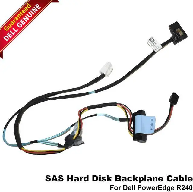 Main image of Dell PowerEdge R240 SAS/SATA Hard Disk Backplane Cables VG7KV 02KN4G