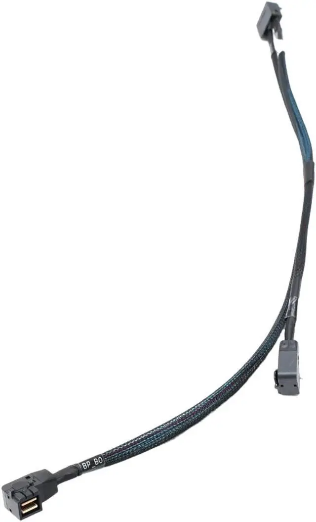 Alt view image 7 of 7 - Dell PowerEdge R340 8x2.5" 2xSFF-8087 SAS Cable for 2xSFF-8087 46cm VXP83
