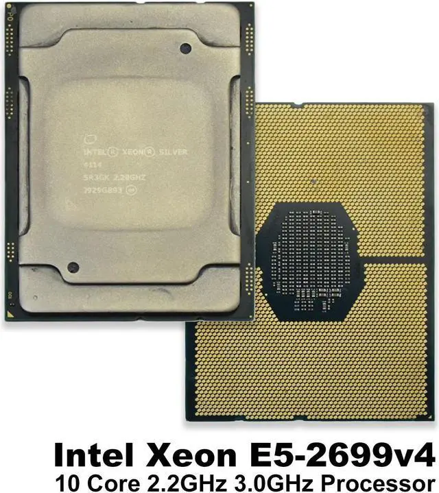 Alt view image 2 of 4 - Intel Xeon Silver 4114 10-Core 2.2GHz CPUs 13.75MB L3 Cache SR3GK