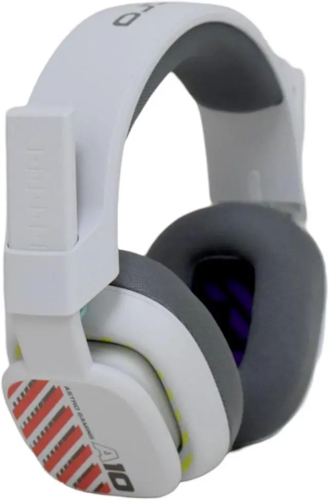 Alt view image 5 of 7 - Logitech Astro A10 Gen 2 Wired Gaming Headset - White | Multi-Platform Compatibility with PS4, PS5, Xbox One, Xbox Series X, Laptops, PCs | Single Pack