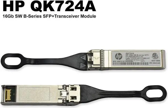 Alt view image 2 of 5 - HP QK724A FTLF8529P3PCV-H2 16Gb SW B-Series SFP+ Fibre Transceiver Module