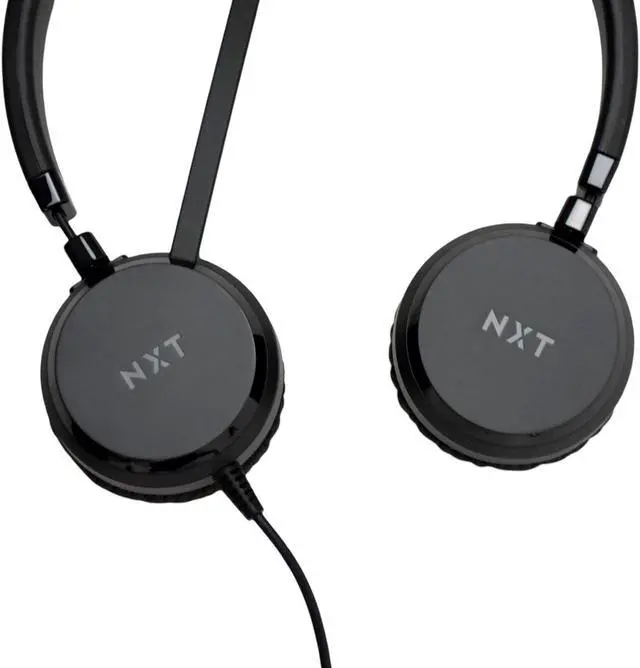 Alt view image 3 of 7 - NXT Technologies UC-2000 Noise-Canceling Stereo Computer Headset, Over-The-Head, Black (NX55445)