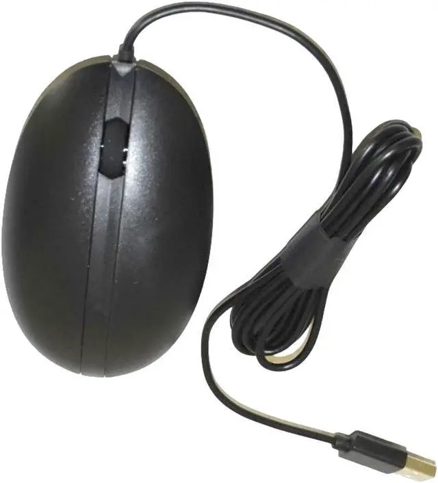 Alt view image 7 of 10 - HP 320M Halley USB Optical Mouse Scroll Black DIB L96910-001 L95713-001 9VA80AA