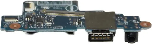 Alt view image 5 of 7 - Dell OEM Inspiron 16 7610 USB Audio Port SD Card Reader IO Circuit Board 481H8