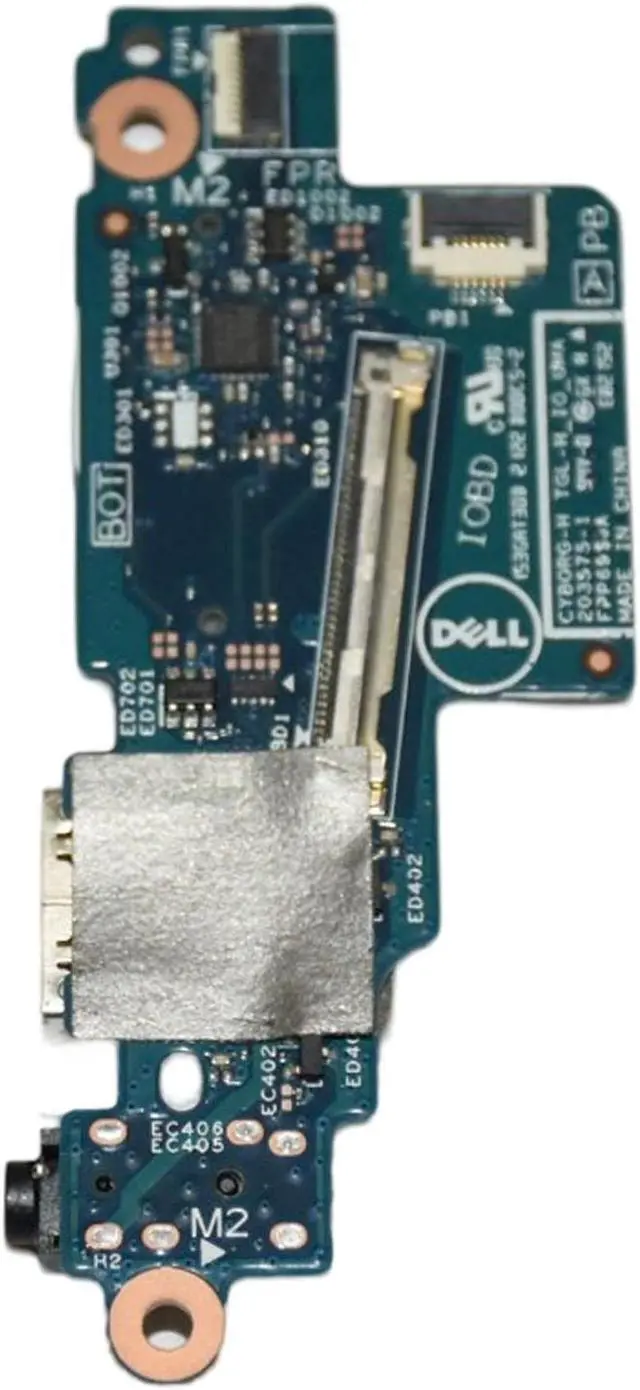 Alt view image 3 of 7 - Dell OEM Inspiron 16 7610 USB Audio Port SD Card Reader IO Circuit Board 481H8