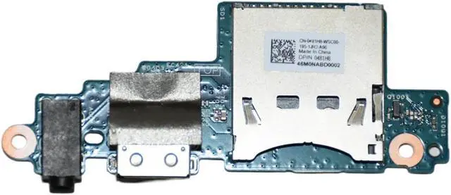 Alt view image 6 of 7 - Dell OEM Inspiron 16 7610 USB Audio Port SD Card Reader IO Circuit Board 481H8