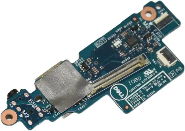 Alt view image 4 of 7 - Dell OEM Inspiron 16 7610 USB Audio Port SD Card Reader IO Circuit Board 481H8