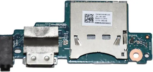 Alt view image 7 of 7 - Dell OEM Inspiron 16 7610 USB Audio Port SD Card Reader IO Circuit Board 481H8