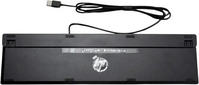 Alt view image 6 of 7 - HP Smart 320K Slim Wired QWERTY Keyboard 108 Keys L96909-001 (LOT OF 10)