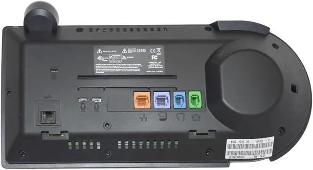 Alt view image 3 of 14 - ShoreTel IP 655 VoIP Phone - 5" LCD Display, PoE, Dual Ethernet, Full-Duplex Speakerphone