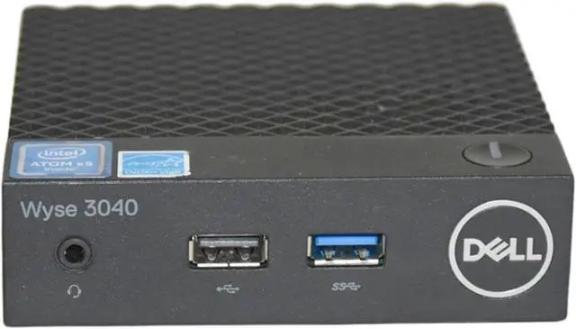 Alt view image 2 of 7 - Dell Wyse 3040 Thin Client, 2GB RAM, 8GB SSD, WiFi, Keyboard & Mouse Kit