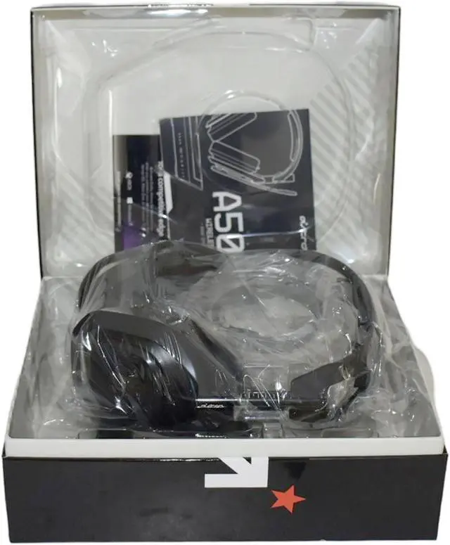 Alt view image 2 of 7 - ASTRO A50 Wireless Gaming Headset (4th Gen) + Base Station Xbox/PC Black Gold