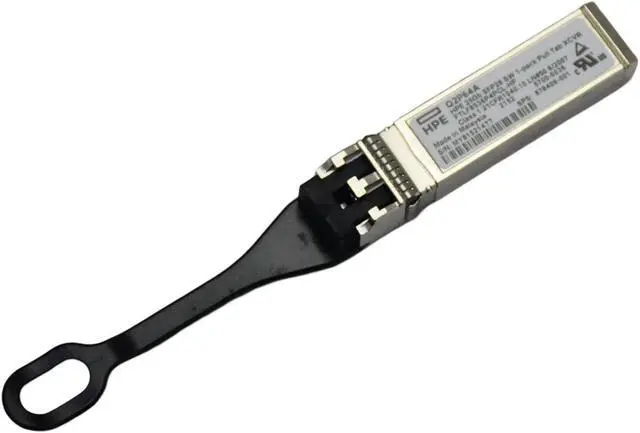 Alt view image 4 of 7 - HPE 25Gbps SFP28 Module Q2P64A 100m MMF 850nm Low Power & Hot-Pluggable