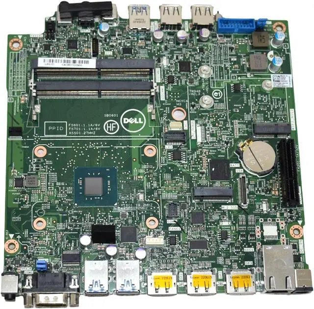 Alt view image 4 of 7 - Dell Wyse 5070 E Thin Client Motherboard Intel Celeron/Pentium J5005 XR96H