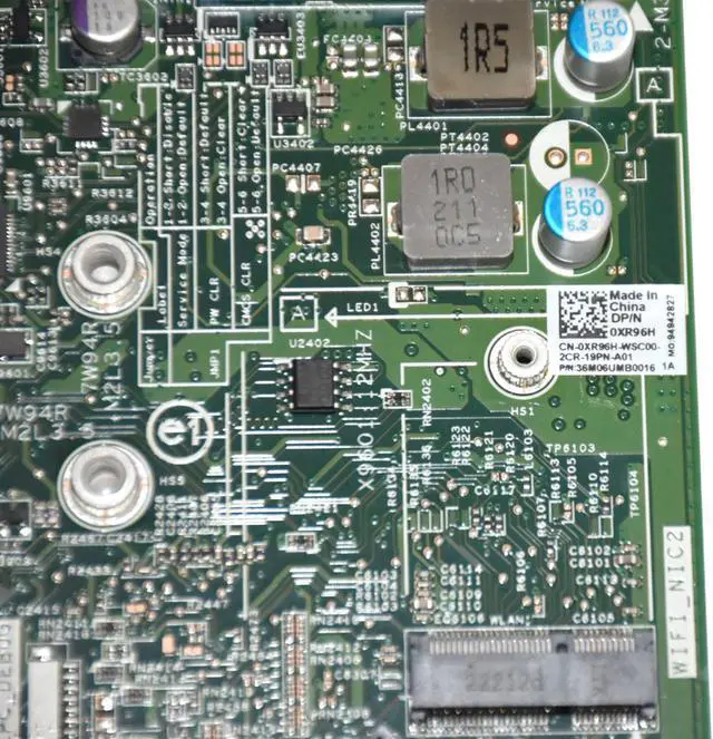 Alt view image 2 of 7 - Dell Wyse 5070 E Thin Client Motherboard Intel Celeron/Pentium J5005 XR96H