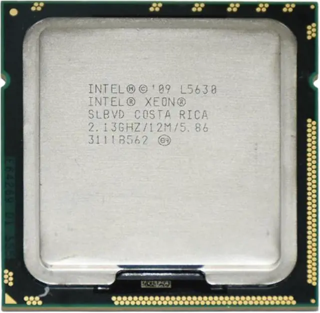 Alt view image 2 of 4 - Intel Xeon L5630 2.13GHz Quad-Core CPU SLBVD - 4 Cores, 12MB Cache