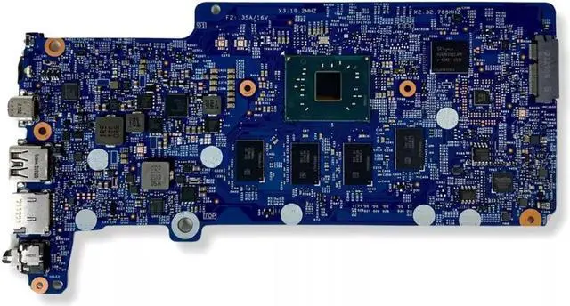 Alt view image 2 of 6 - Dell Chromebook 11 5190 2-in-1 Motherboard NJ8XT  Intel Celeron N3450, 4GB RAM