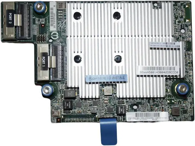 Alt view image 8 of 10 - HPE Smart Array P840AR PCIe 3.0 x8 2GB FBWC RAID Controller Card 813586-001