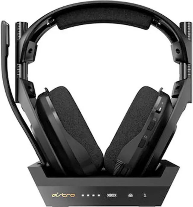 Alt view image 6 of 7 - ASTRO A50 Wireless Gaming Headset 4th Gen with Base Station for Xbox/PC - Black Gold