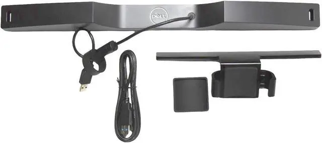 Main image of DELL USB Powered Professional Sound Bar Speakers - Black 2.0 Configuration, AE515M