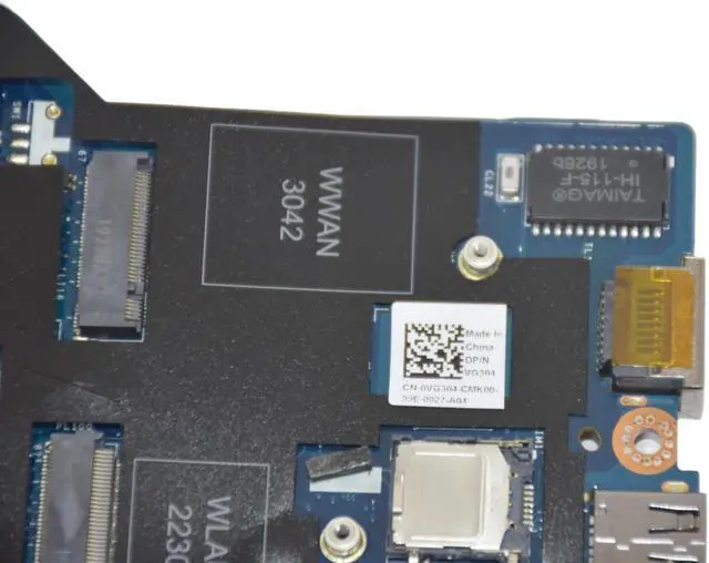 Alt view image 5 of 7 - Dell Precision 7740 Motherboard i9-9980H 2.4GHz DDR4 LA-H281P VG304