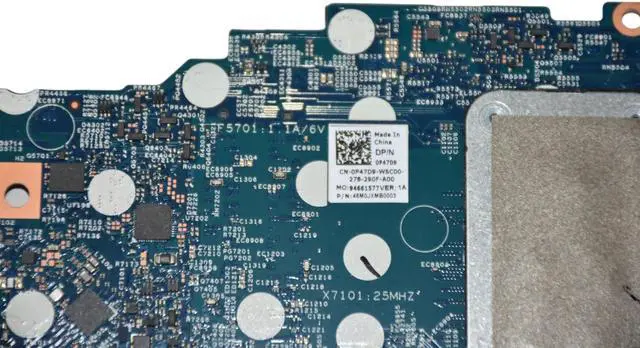 Alt view image 4 of 7 - Dell P47D9 Inspiron 7706 2-in-1 Hellcat 17 Tgl Mb 8l 19829-1 Laptop Motherboard With Intel Core i7-1165G7 - NVIDIA GeForce MX350 Graphics - Dual-channel DDR4 Compatible