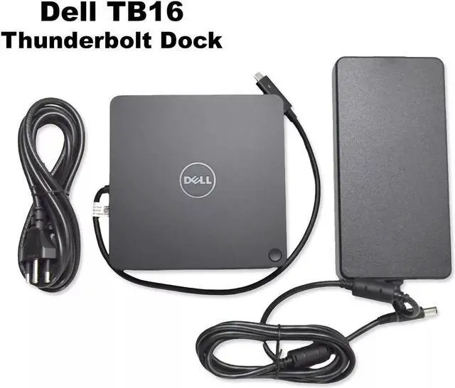 Alt view image 5 of 8 - Dell Business Thunderbolt 3 (USB-C) Dock - TB16 with 180W Adapter 452-BCNP