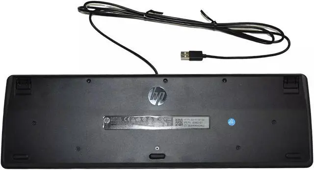 Alt view image 5 of 5 - HP USB  Keyboard Slim Business