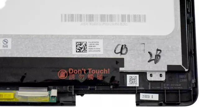 Alt view image 6 of 8 - Dell Inspiron 7786 2-IN-1 17.3" Touch Full HD LCD Screen Complete Assembly 7WK01 Laptop LCD Screens & Digitizers