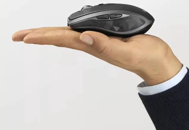 Alt view image 7 of 7 - logitech - MX Anywhere 2S Wireless Laser Mouse - Black
