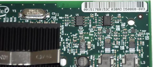 Alt view image 3 of 7 - Dell EMC 1Gb Dual Port FC PCle Network Interface Card P-X-1G-2PC-G